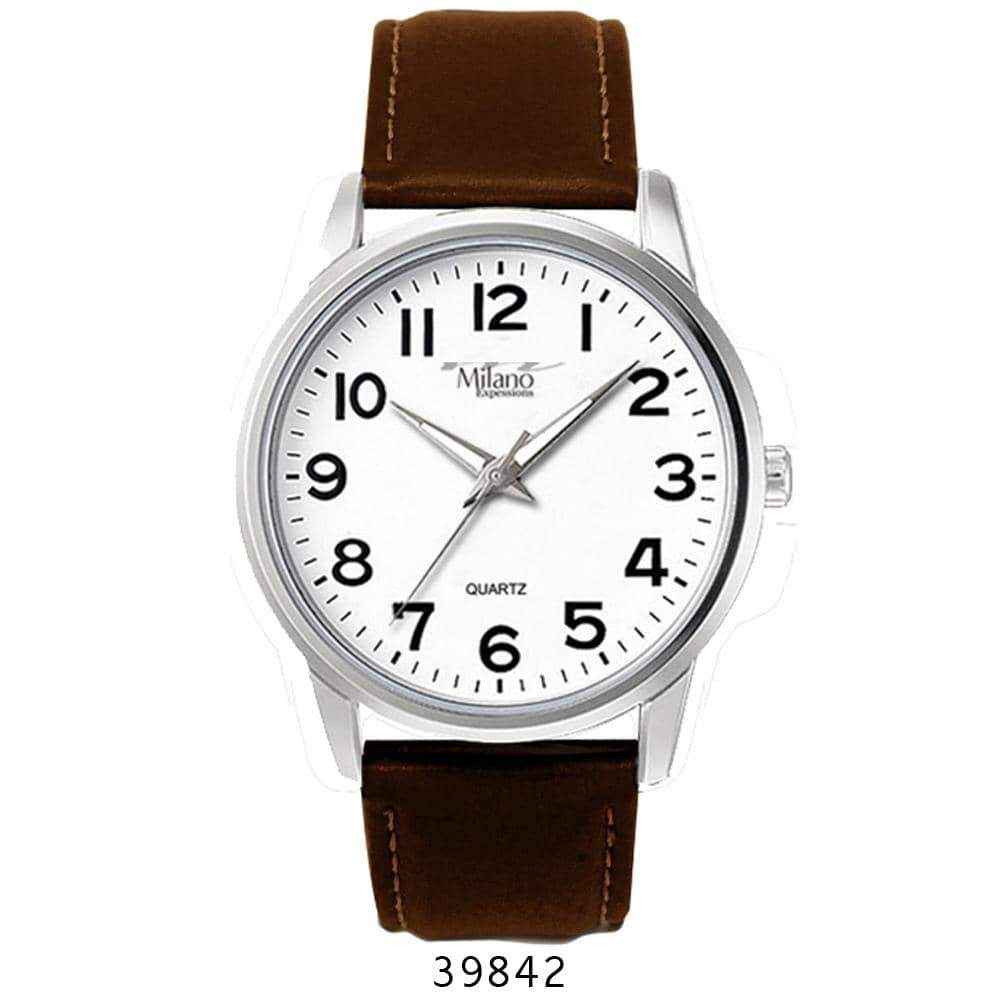 3984 Vegan Leather Band Watch with a stylish analog dial and supple vegan leather strap, perfect for daily wear.