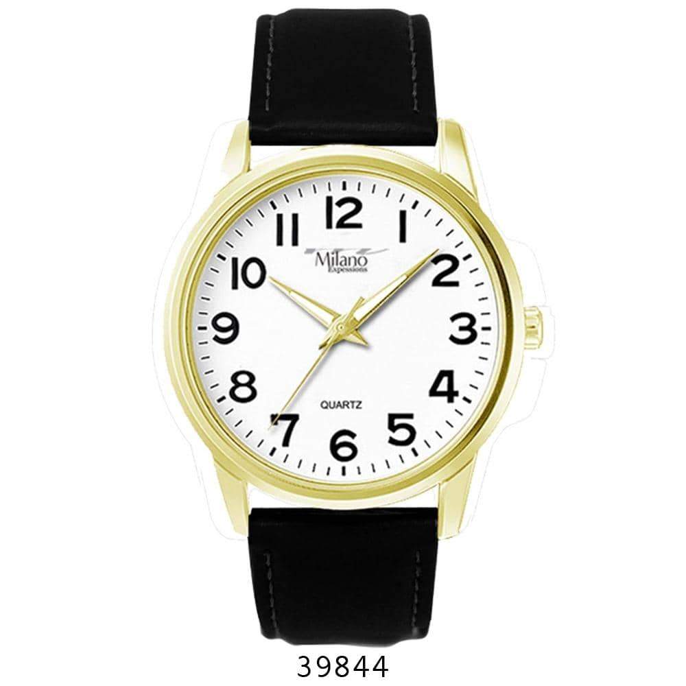 3984 Vegan Leather Band Watch with a stylish analog dial and supple vegan leather strap, perfect for daily wear.