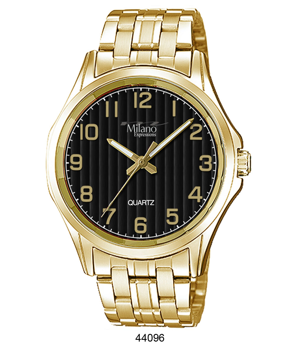 Milano 4409 Metal Band Watch featuring a sleek design with a smooth metal band and easy-to-read dial.