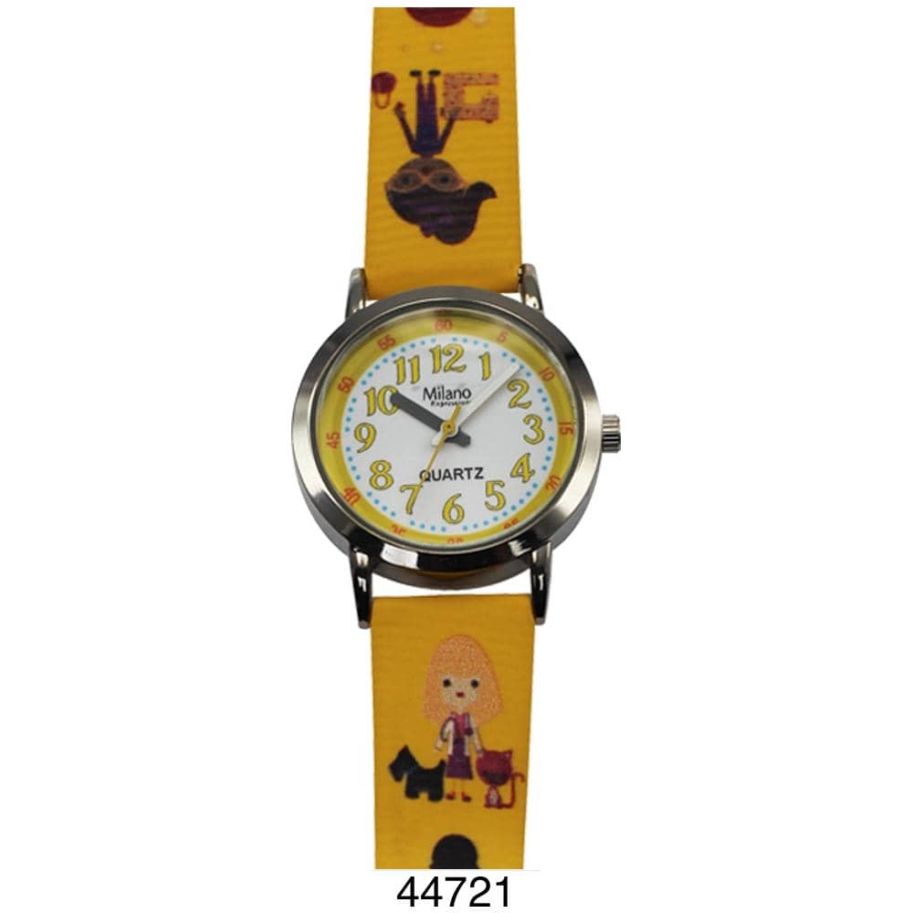 4472 Kids Watch featuring a soft rubber band and easy-to-read analog dial, designed for children.