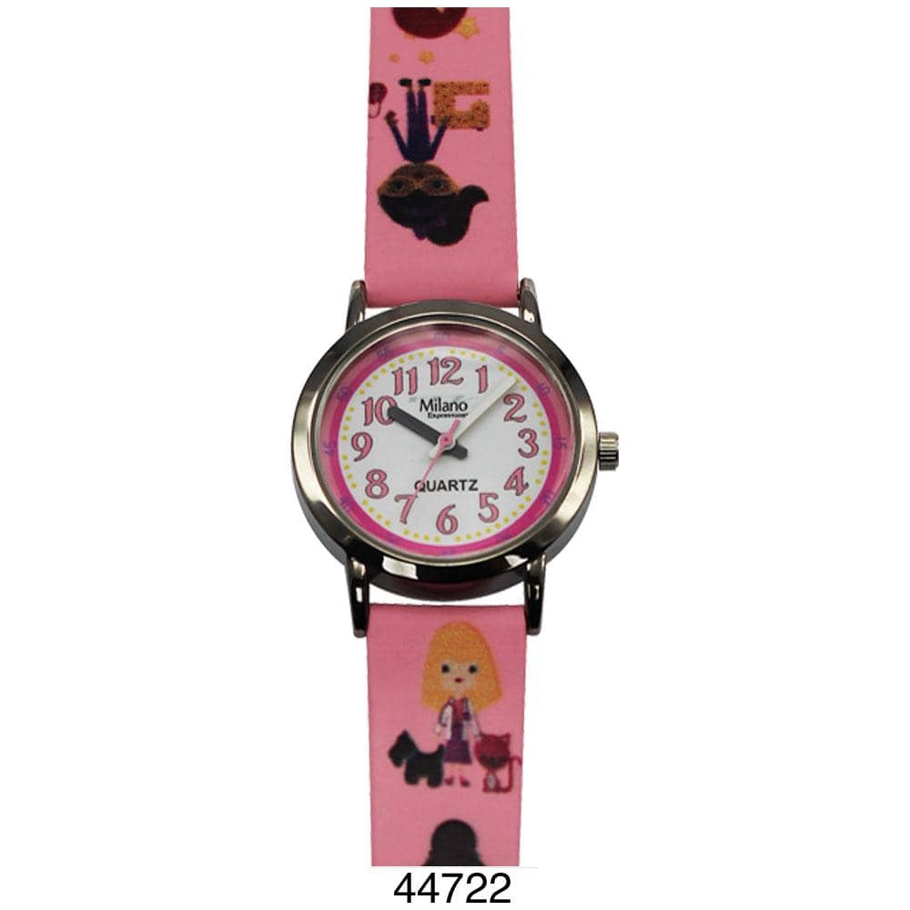 4472 Kids Watch featuring a soft rubber band and easy-to-read analog dial, designed for children.