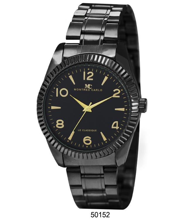 Milano 5015 Metal Band Watch featuring a sleek design with a smooth metal band and easy-to-read analog dial.