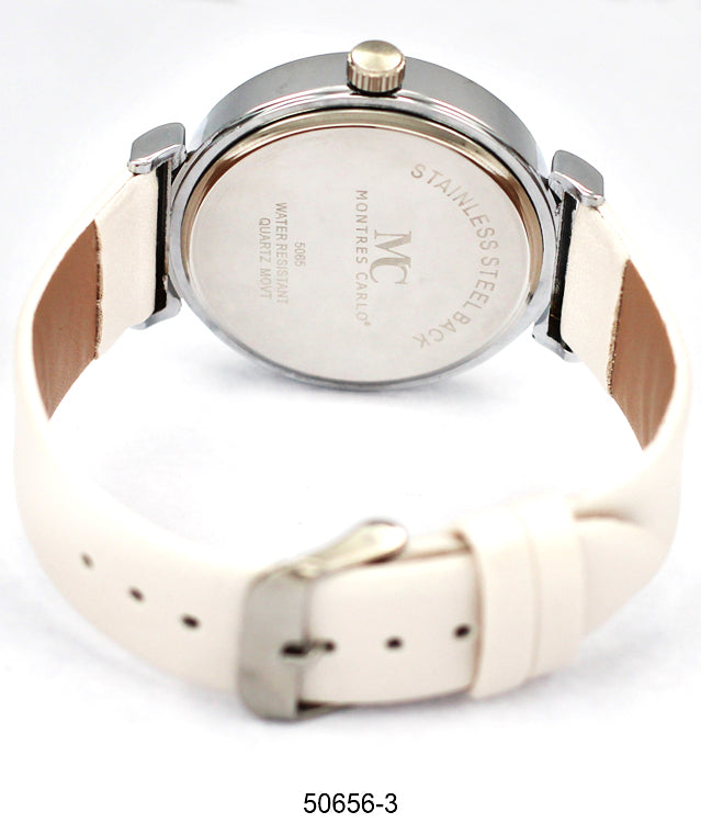 5065 Silicone Band Watch featuring a flower petal dial and vibrant colors, perfect for stylish women.