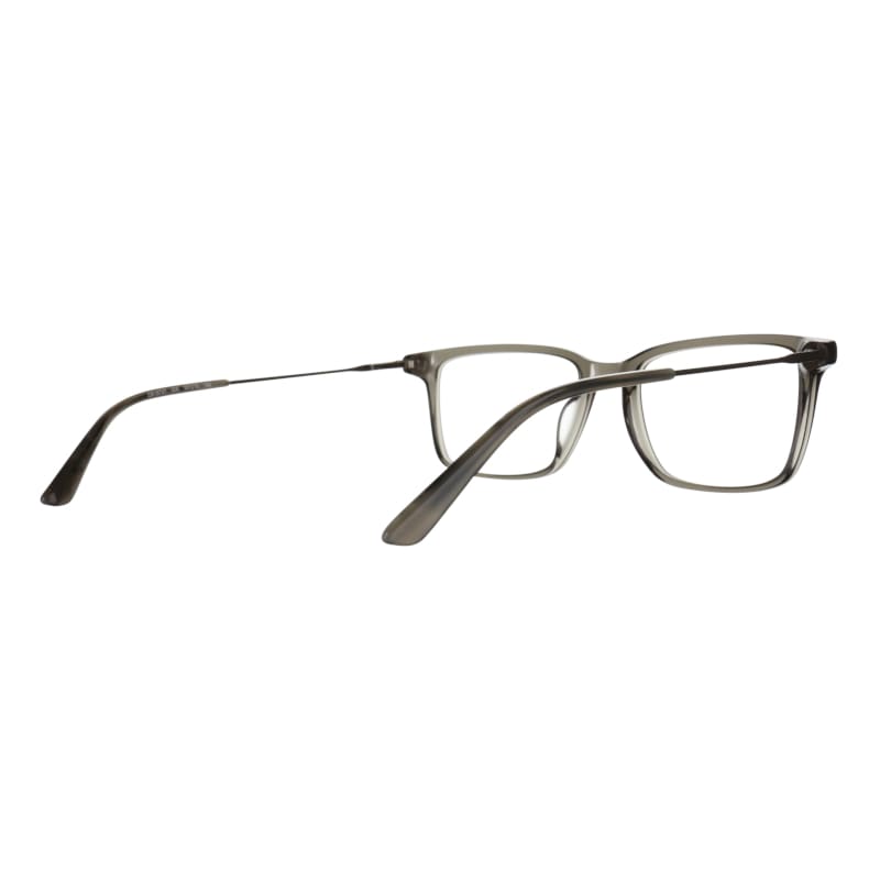 Calvin Klein CK-18707-006 Men Grey Acetate Square Frame Optical Eyeglasses with 53mm lens, stylish and modern design.