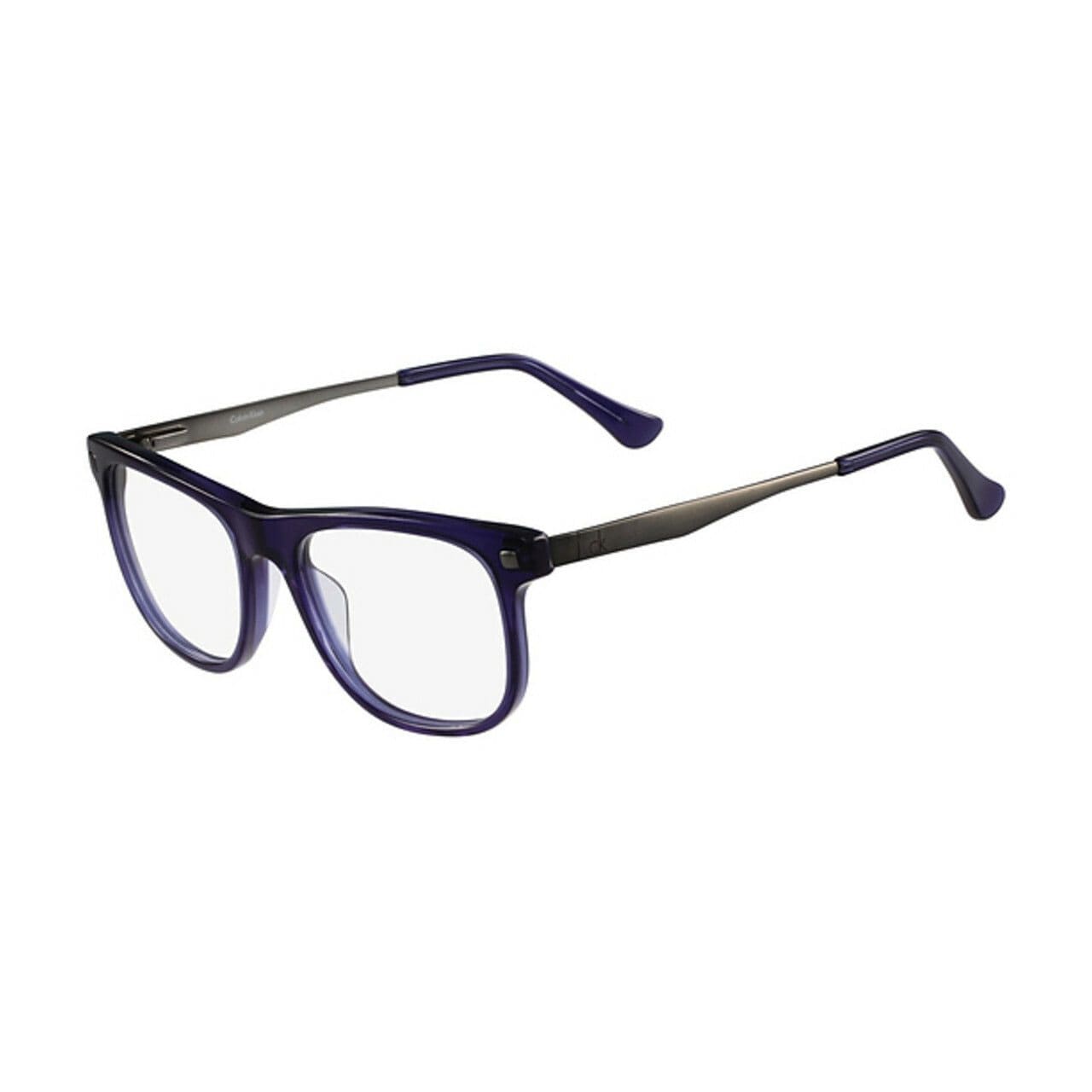 Calvin Klein CK-5941-414 Navy Square Men's Plastic Eyeglasses with a stylish design and durable frame.