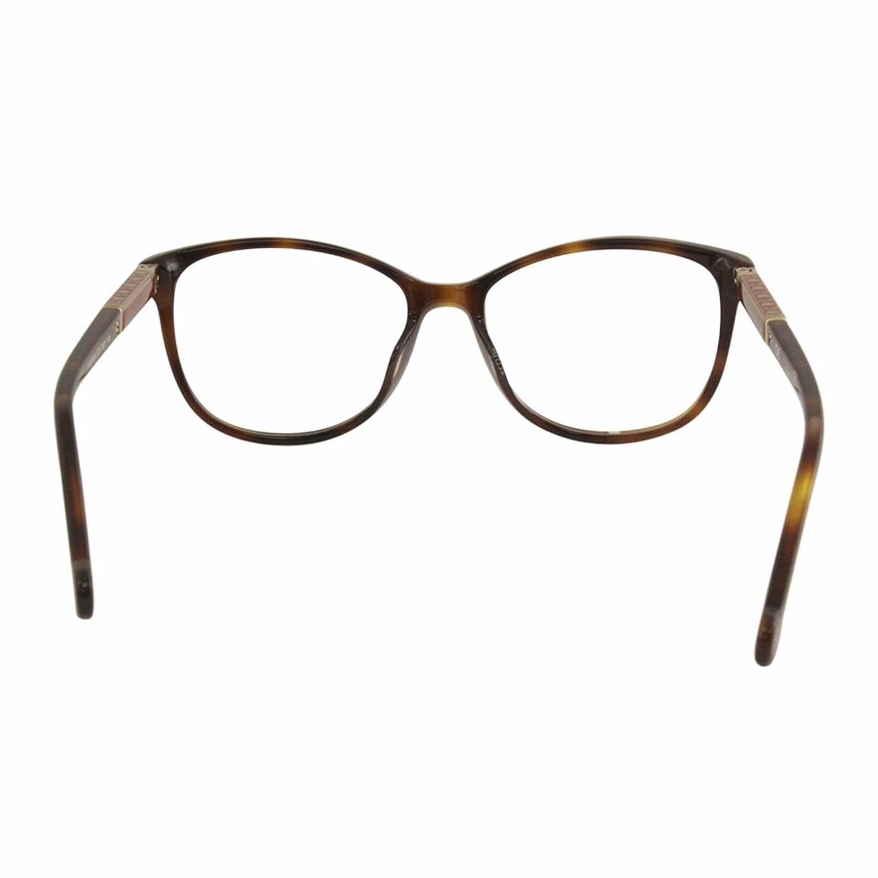 Carolina Herrera VHE734K-752Y Tortoise Oval Women's Plastic Eyeglasses with a stylish tortoise frame and oval shape.