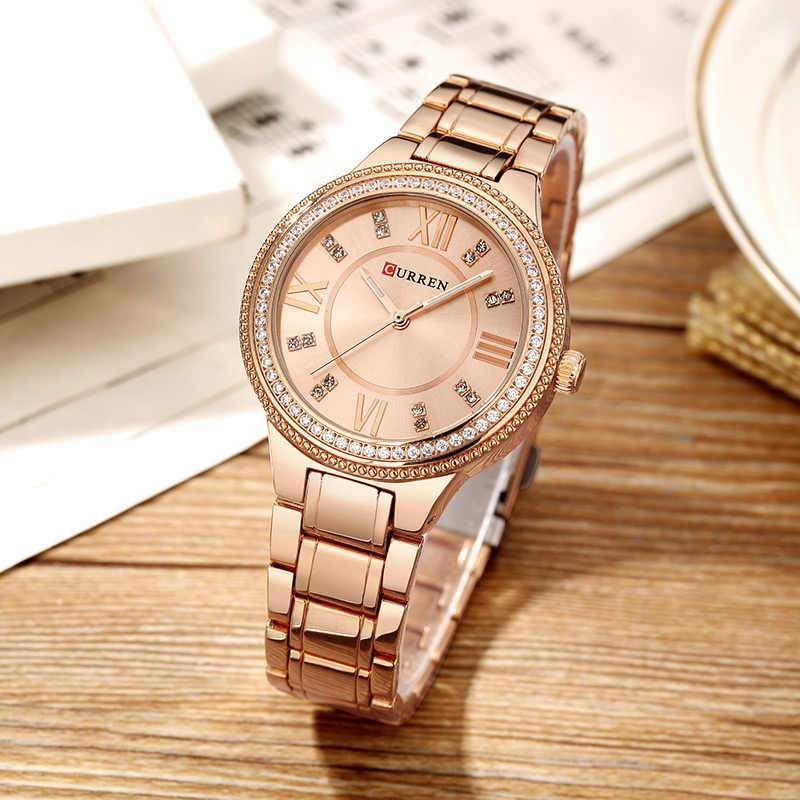 CASSANDRA Women's Classic Watch featuring a stylish design with adjustable links and a Japan Quartz movement.