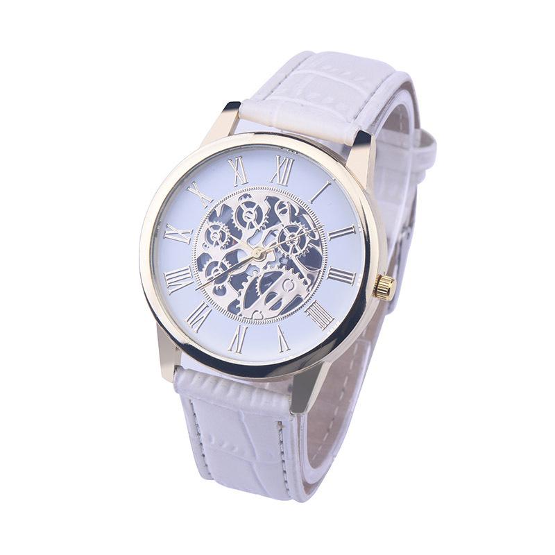 Casual Fashion Classic Quartz Wrist Watch for Men with a sleek design and high-strength glass mirror, showcasing its stylish dial and comfortable strap.