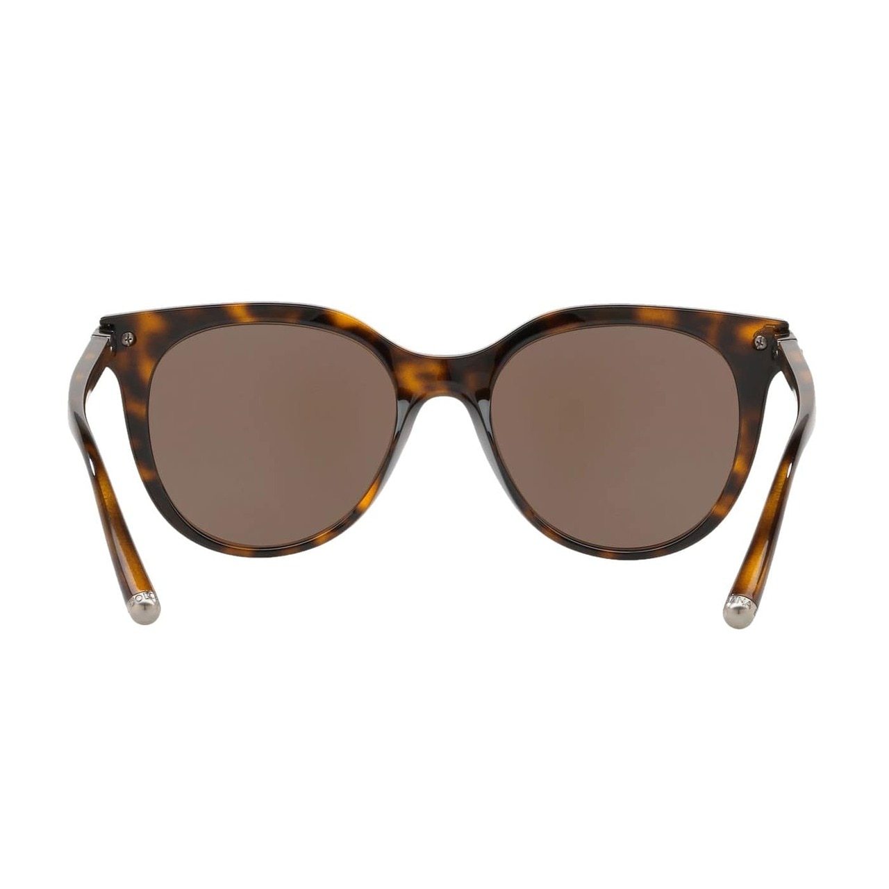 Dolce & Gabbana DG6117-502/73 Havana Cat-Eye Brown Lens Women's sunglasses with stylish design and elegant frame.