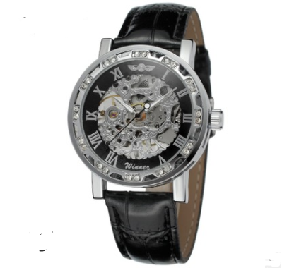 Fashion Casual Classic Quartz Watch for Men with a sleek design, featuring a 40mm diameter and mineral tempered glass.