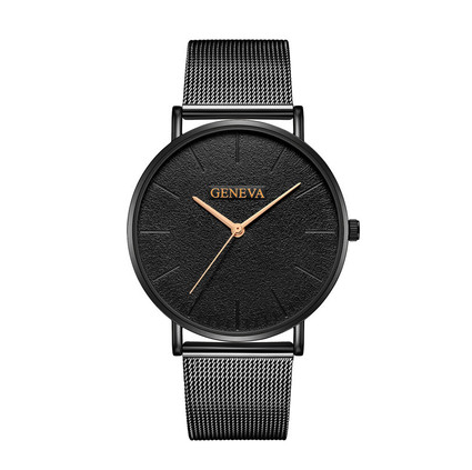 Fashion Popular Simple Casual Watch for Men with stainless steel strap and round dial design.