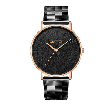 Fashion Popular Simple Casual Watch for Men with stainless steel strap and round dial design.