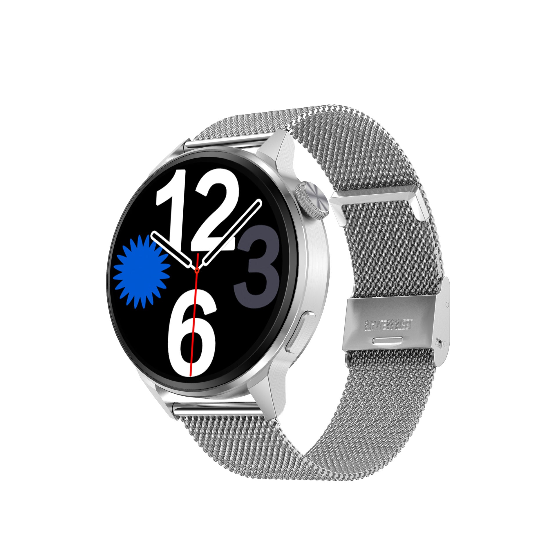 HD NFC Bluetooth Call Multi-sport Watch with a sleek design and vibrant display, showcasing its features and silicone wristband.