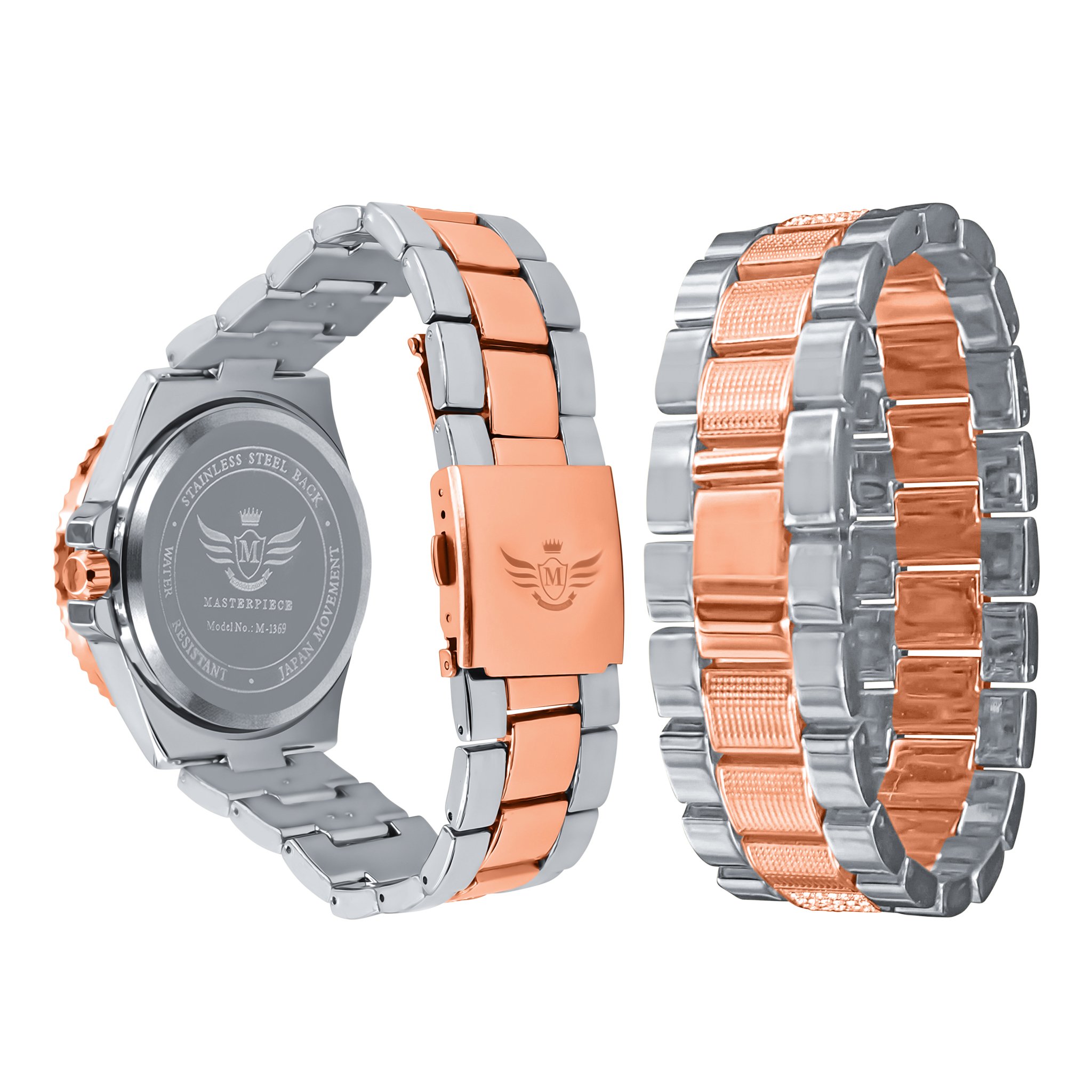 INTERSTELLAR WATCH SET featuring a luxurious design with gleaming stones, adjustable links, and a sparkling watch band.