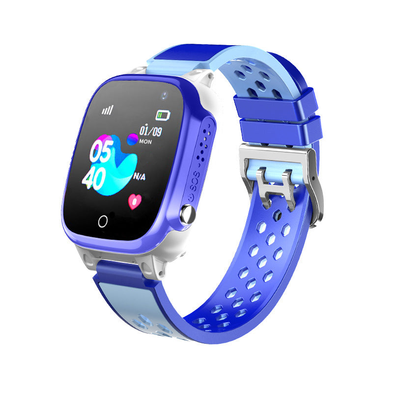 Kid's Phone Watch featuring a touch screen, waterproof design, and an 8W smart camera, perfect for active children.