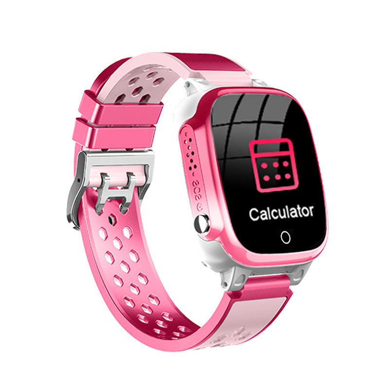 Kid's Phone Watch featuring a touch screen, waterproof design, and an 8W smart camera, perfect for active children.