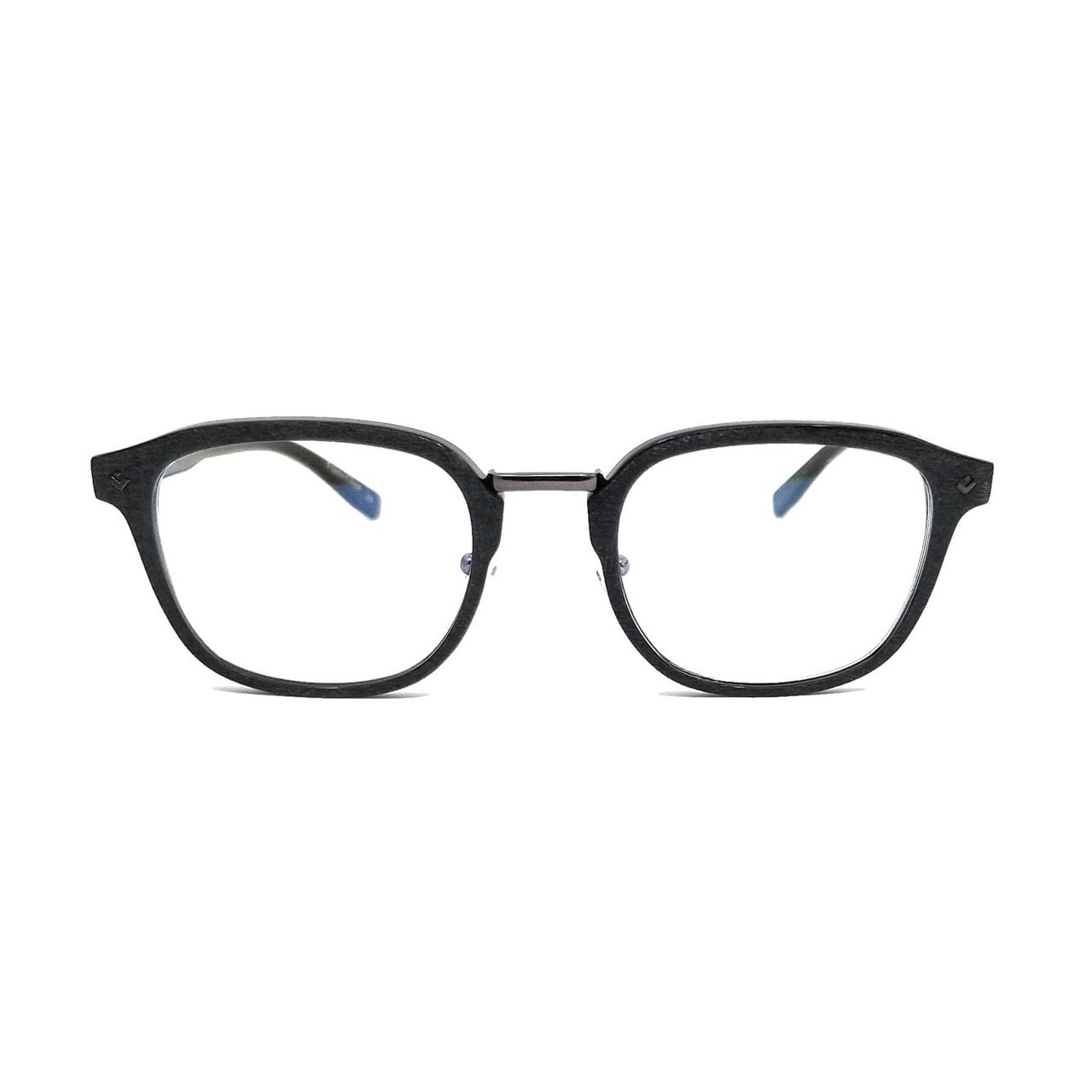 Lacoste L2831PC-002 Onyx Square Men's Acetate Eyeglasses showcasing a stylish full-rim square design in onyx color.