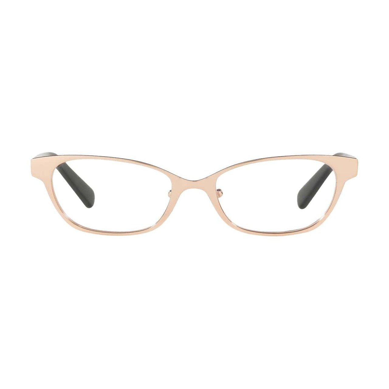 Michael Kors MK 3014-1152 Sybil Rose Gold Oval Women's Metal Eyeglasses showcasing a stylish rose gold frame and oval design.