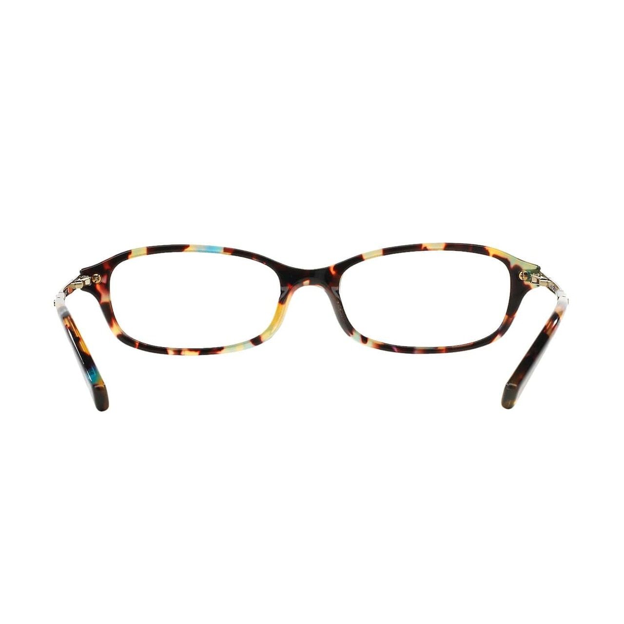 Michael Kors MK 4002-3031 Sardinia Ocean Confetti Tortoise Rectangular Women's Metal Eyeglasses showcasing a stylish full-rim design.