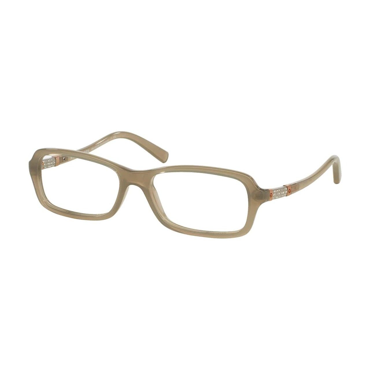 Michael Kors MK 4022B-3043 Quisisana Birch White Rectangular Women's Eyeglasses showcasing a stylish birch white acetate frame.