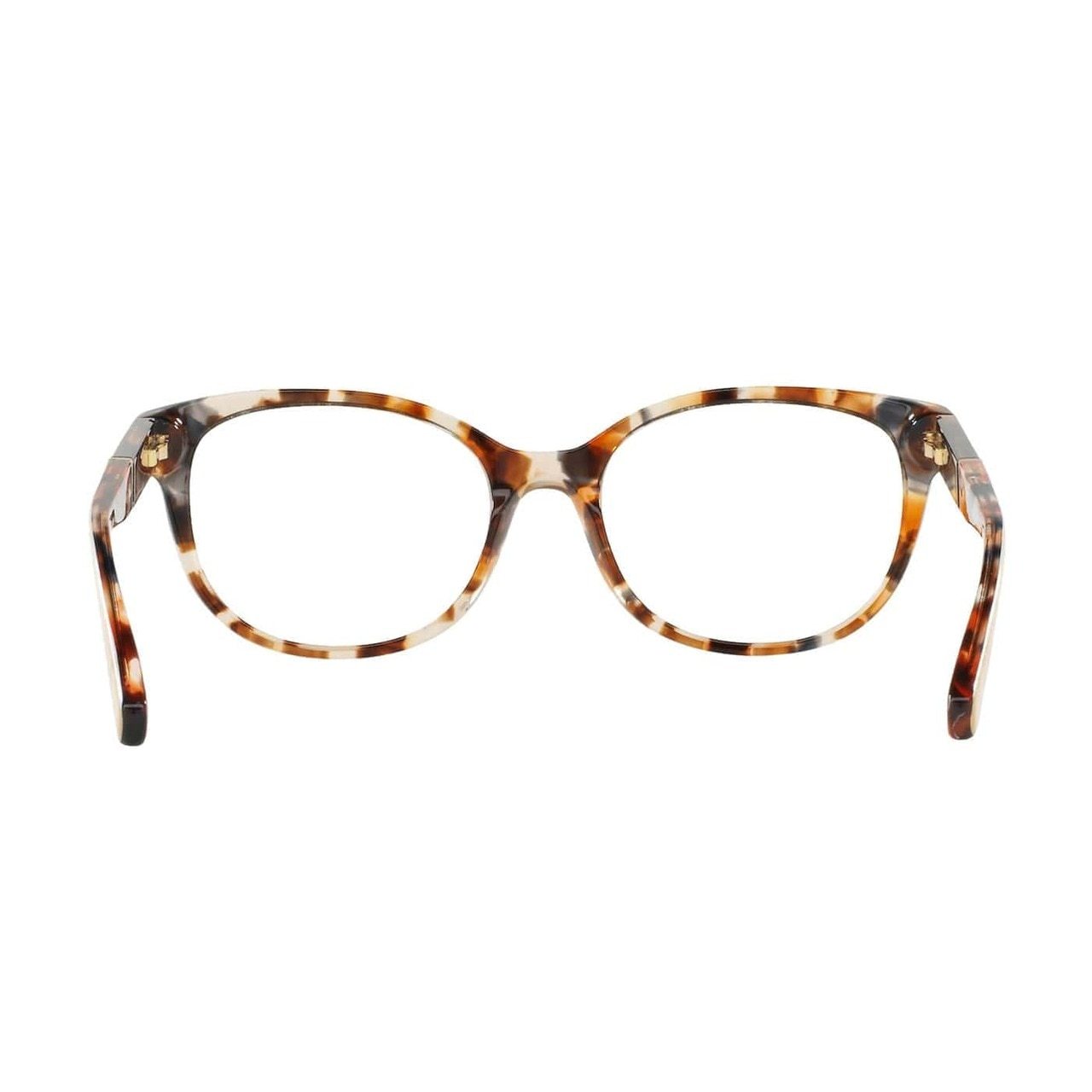 Michael Kors MK 4032-3169 Rania III eyeglasses in tiger tortoise color, featuring a round shape and acetate frame, designed for women.