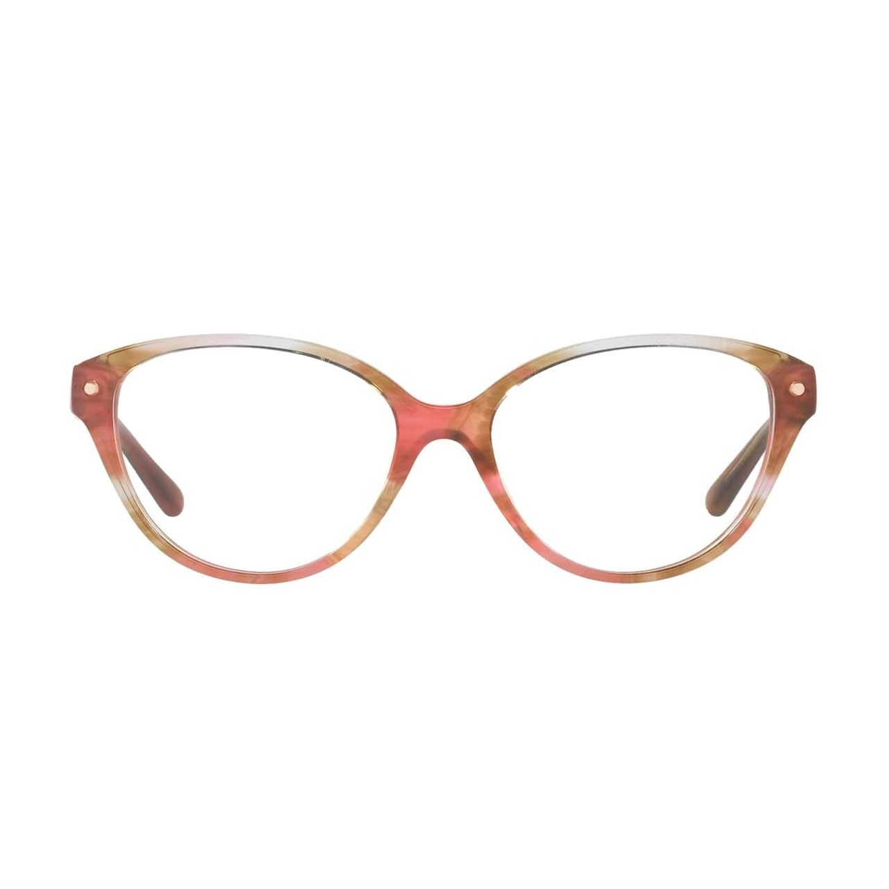 Michael Kors MK 4042-3242 Kia Pink Floral Cat-Eye Women's Acetate Eyeglasses showcasing a stylish pink floral design.