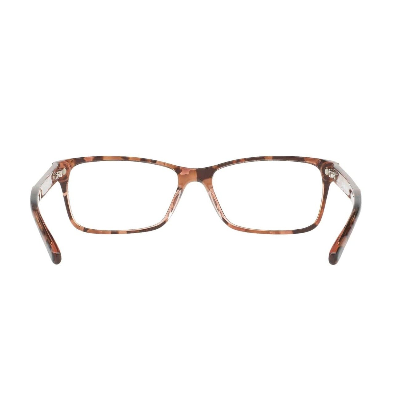 Michael Kors MK 4043-3251 Kya Pink Tortoise Graphic Rectangular Women's Eyeglasses showcasing a stylish pink tortoise pattern.