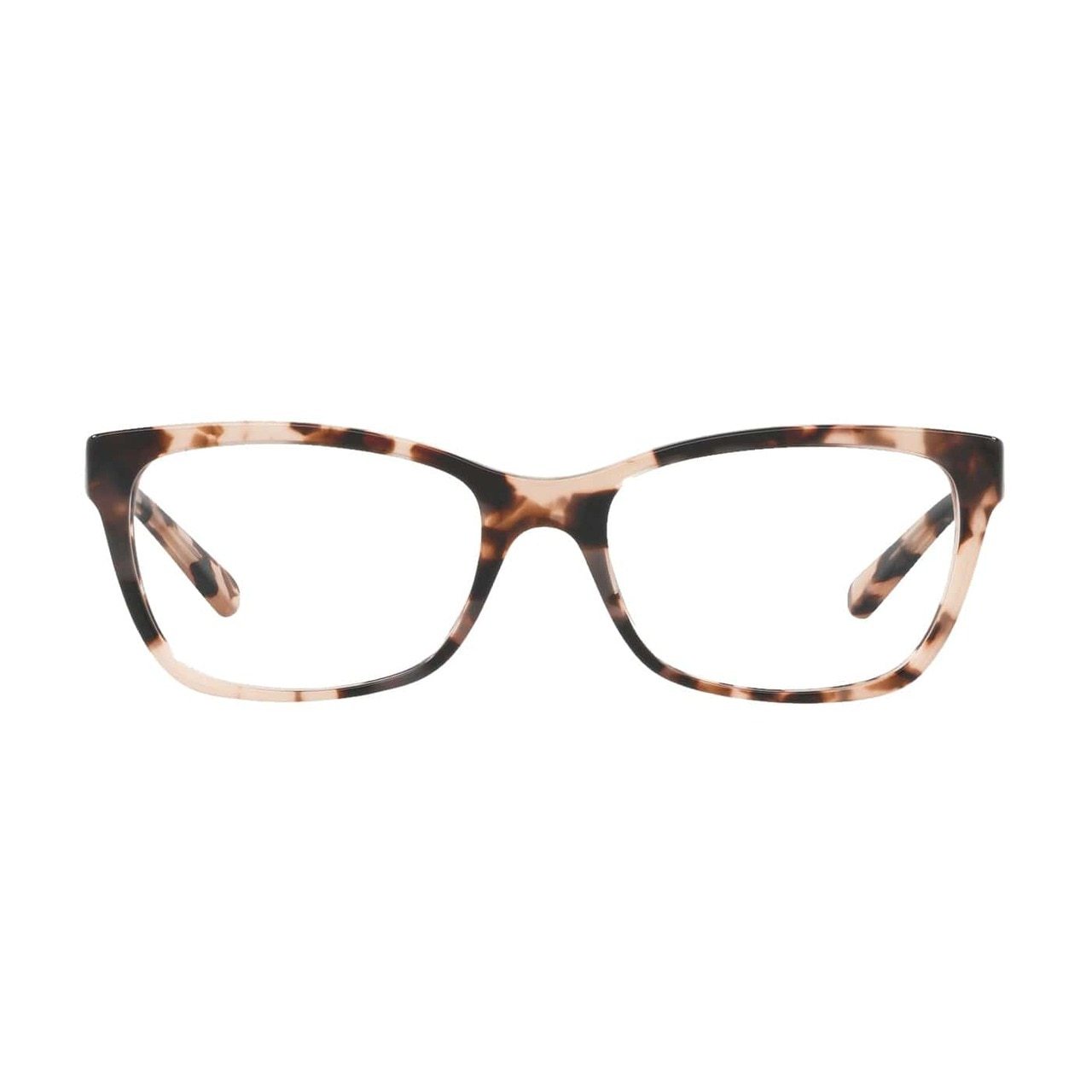 Michael Kors MK 4050-3162 Marseilles Pink Tortoise Square Women's Eyeglasses showcasing a stylish full-rim design in pink tortoise color.