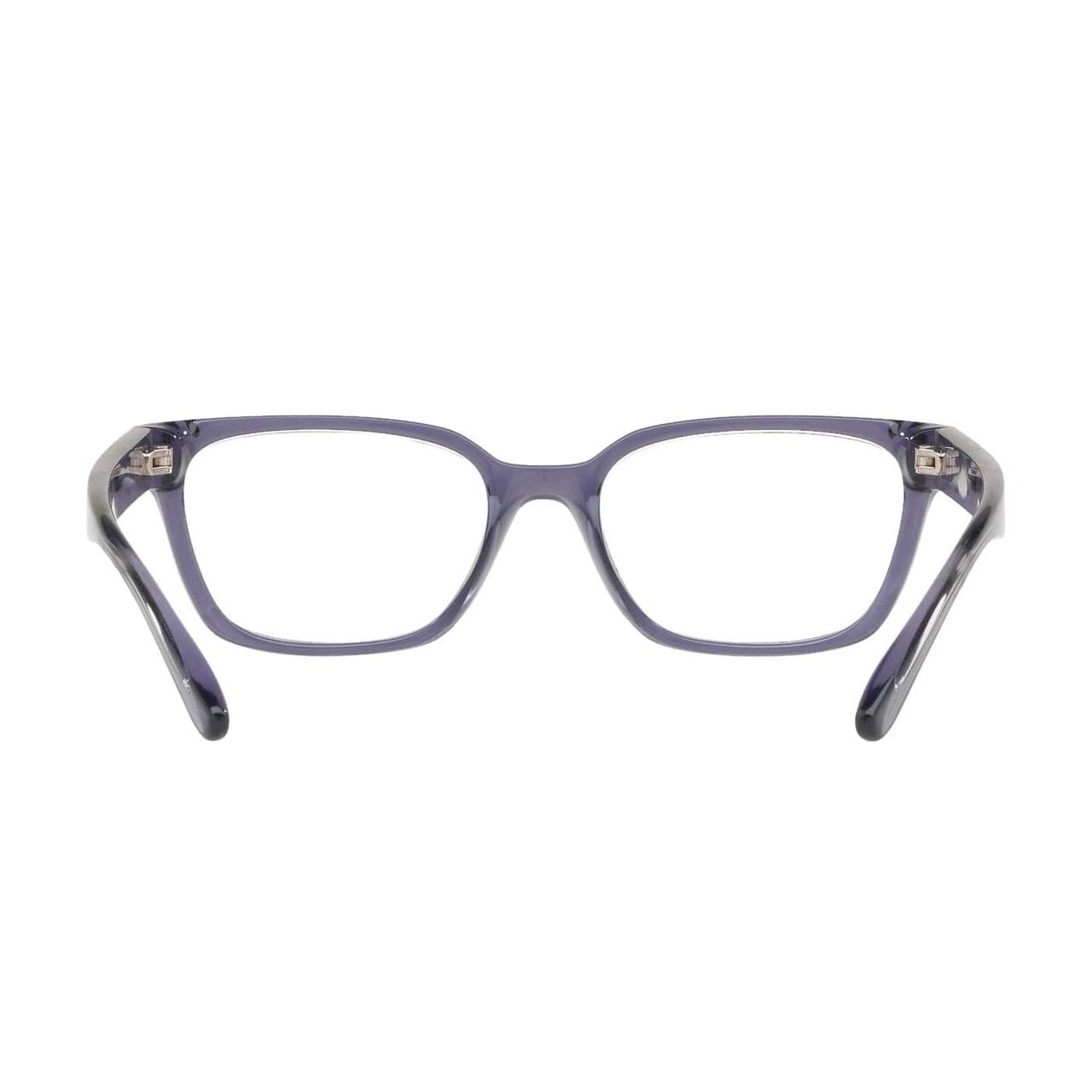 Michael Kors MK 4056-3346 Vancouver Dark Purple Crystal Square Women's Eyeglasses featuring a stylish full-rim design and elegant dark purple color.