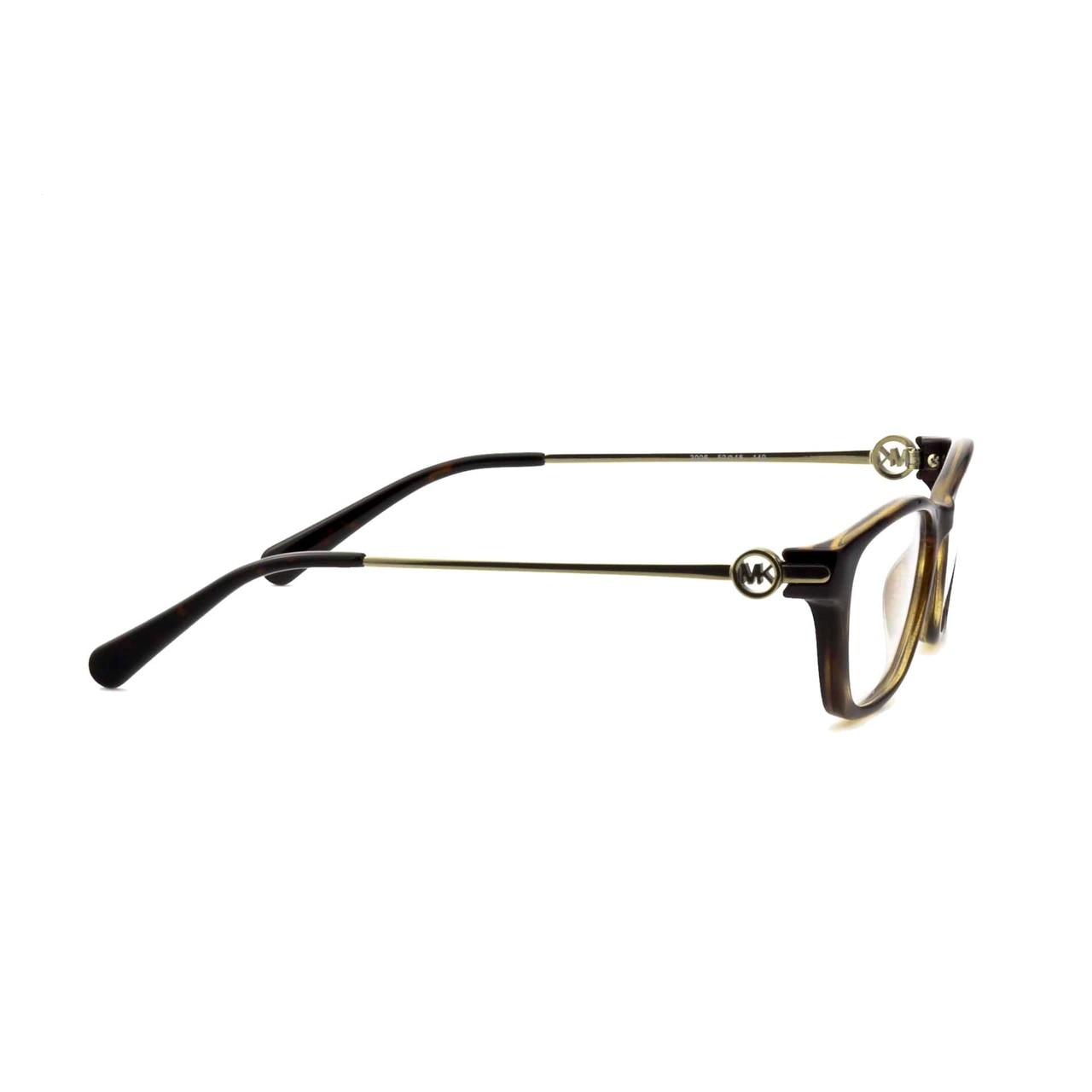 Michael Kors MK 8005-3006 Deer Valley Tortoise Square Women's Acetate Eyeglasses showcasing a stylish tortoise frame and square lenses.