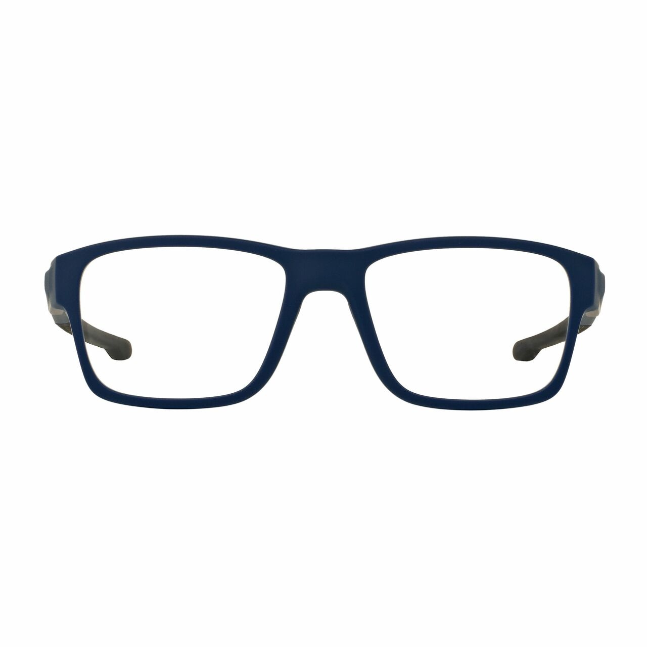 Oakley OX8077-0754 Splinter Universe Blue Square Men's Plastic Eyeglasses displayed with a stylish design and rectangular shape.