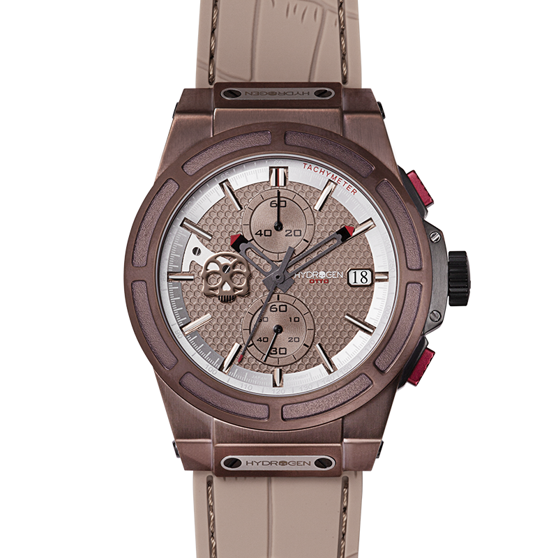 Otto Chrono All Brown watch featuring a sleek all-brown design with a comfortable strap and elegant dial.