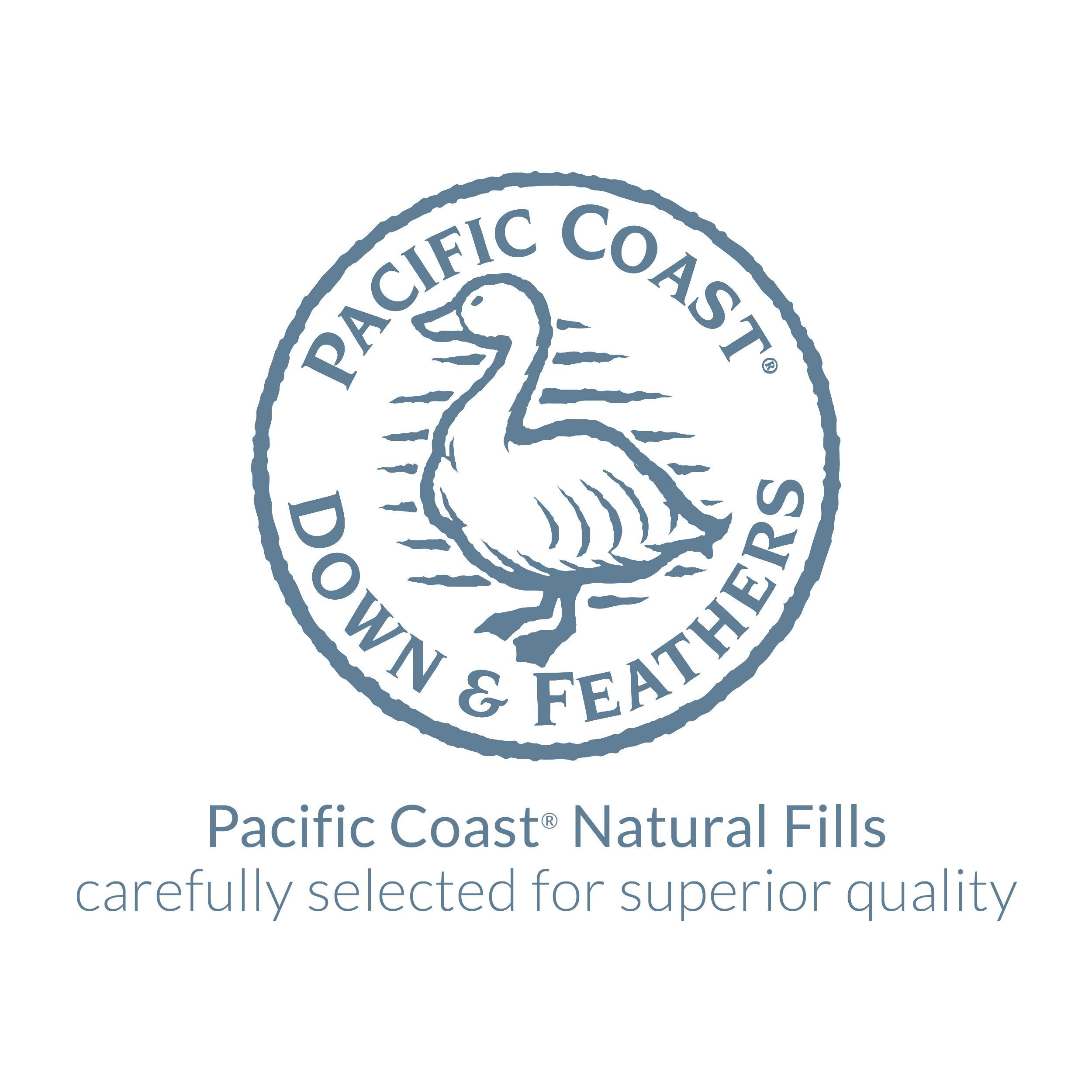 "Pacific Coast Down & Feathers logo"