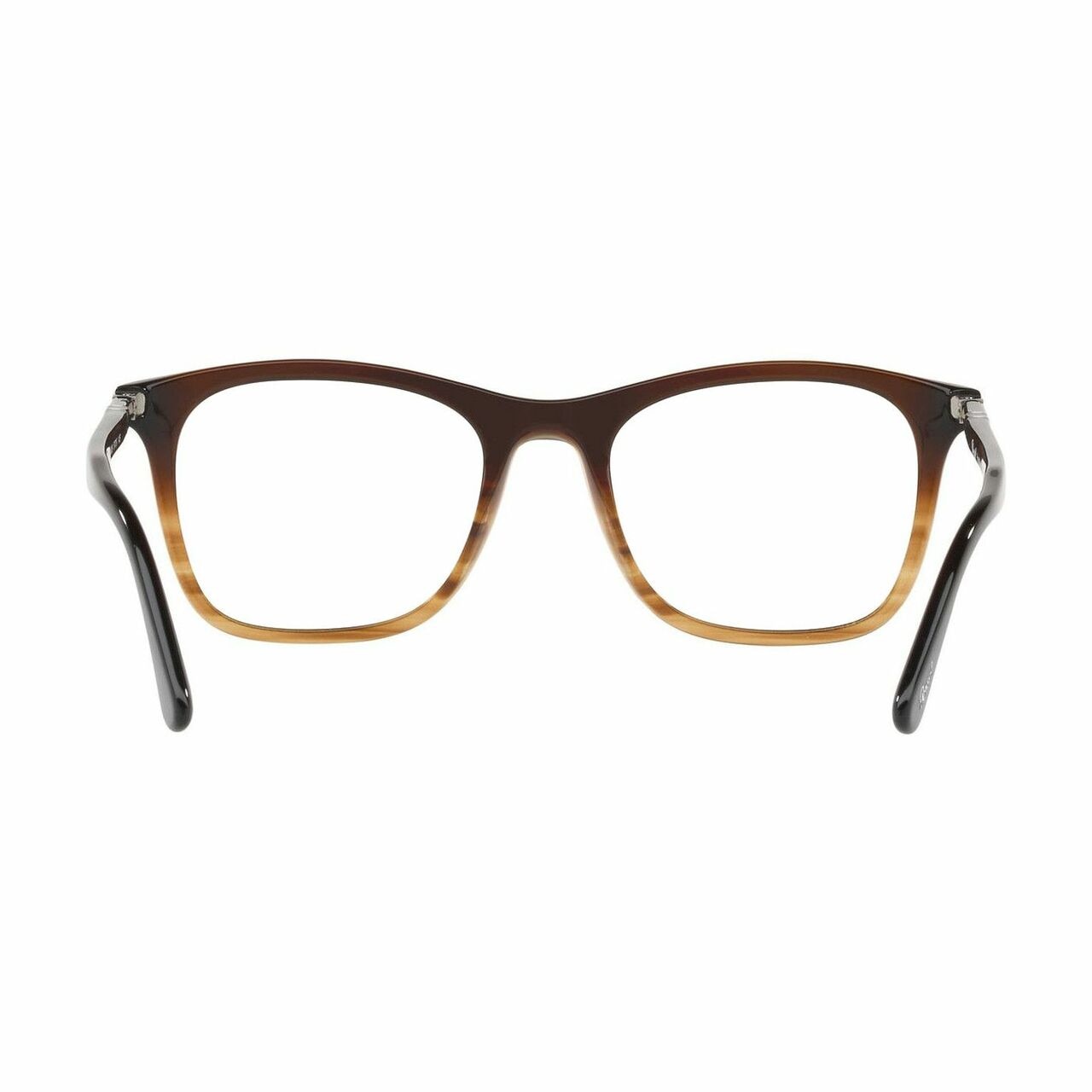 Persol PO3188V-1026 Brown Tortoise Square Women's Plastic Eyeglasses showcasing a stylish square frame with a tortoiseshell pattern.