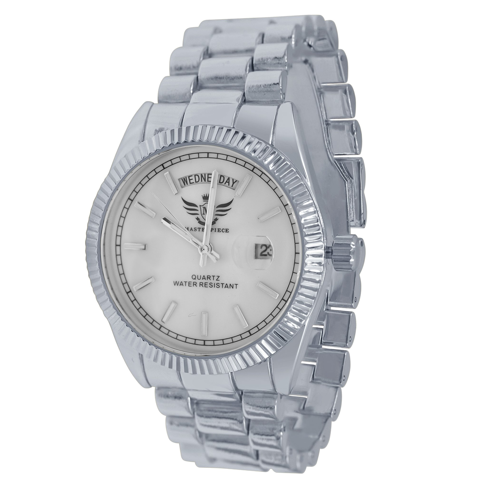 PRESIDENTIAL Masterpiece Watch showcasing its elegant design and features, including day and date movement.