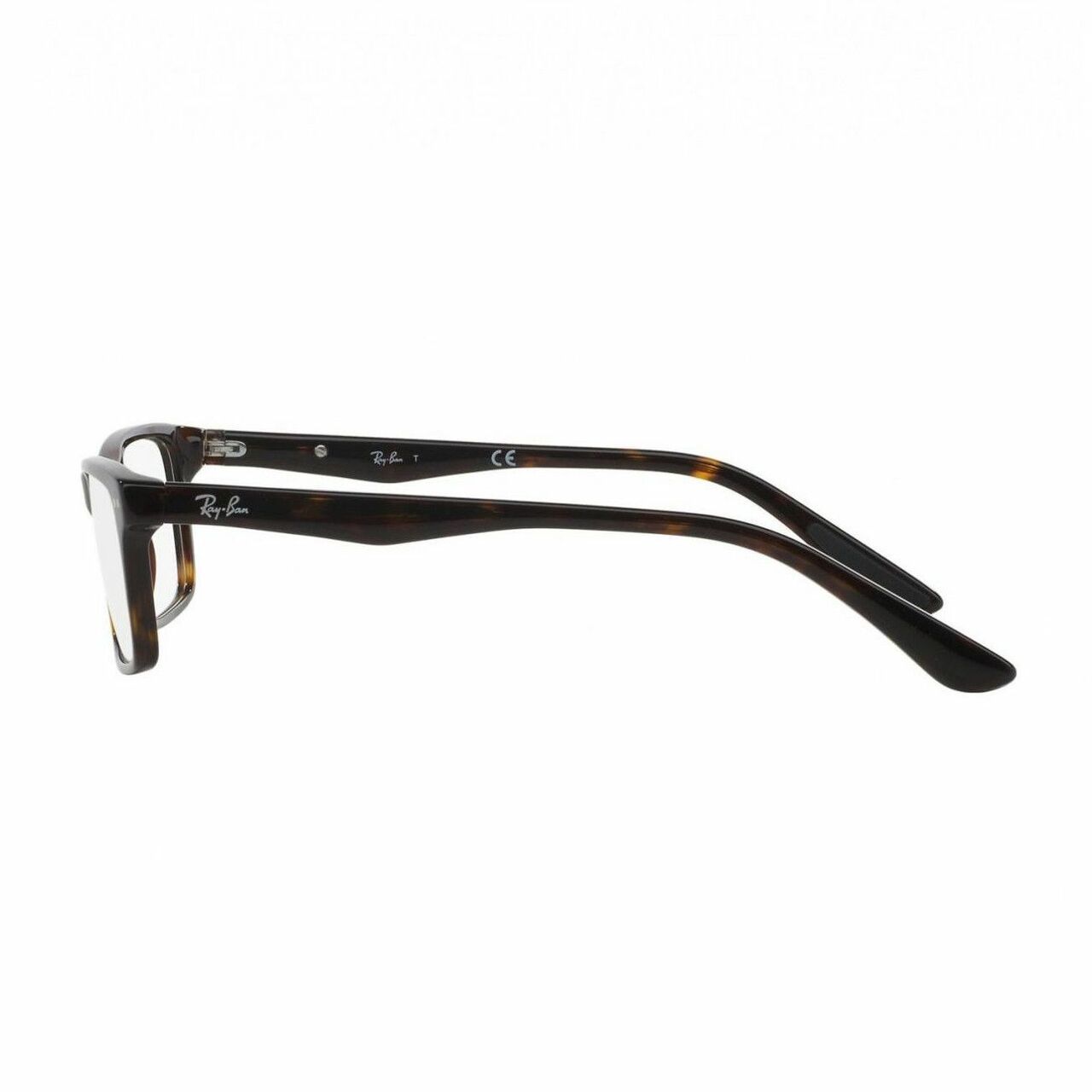 Ray-Ban RB5288-2012 Tortoise Rectangular Unisex Plastic Eyeglasses with a stylish tortoise frame and rectangular lenses.