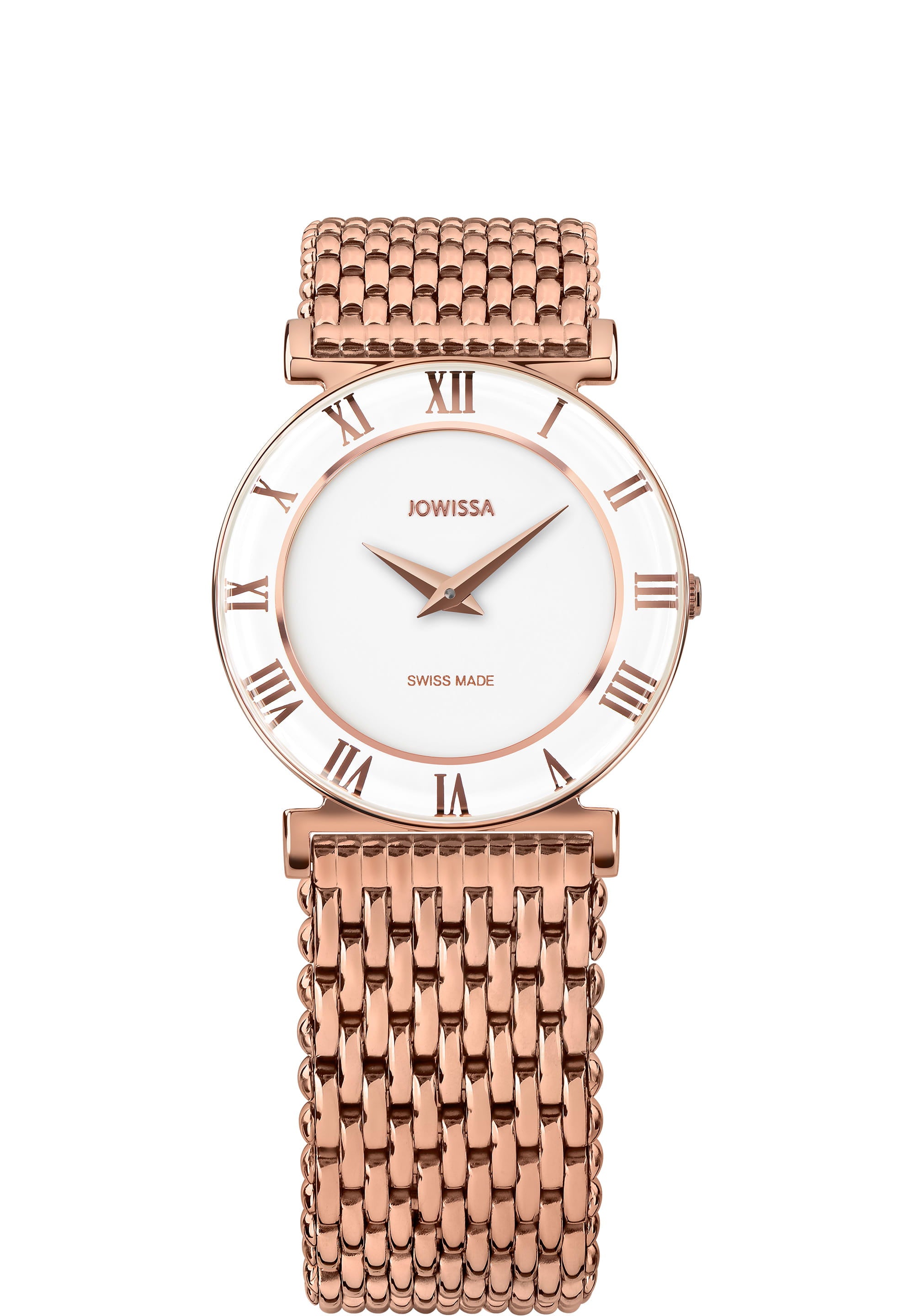 Roma Swiss Ladies Watch J2.228.M featuring a stainless steel case, enamelled dial, and elegant design.