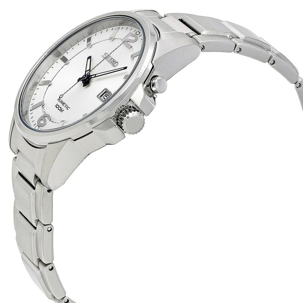 Seiko SKA663 Neo Sports Automatic Watch with stainless steel case and silver dial.