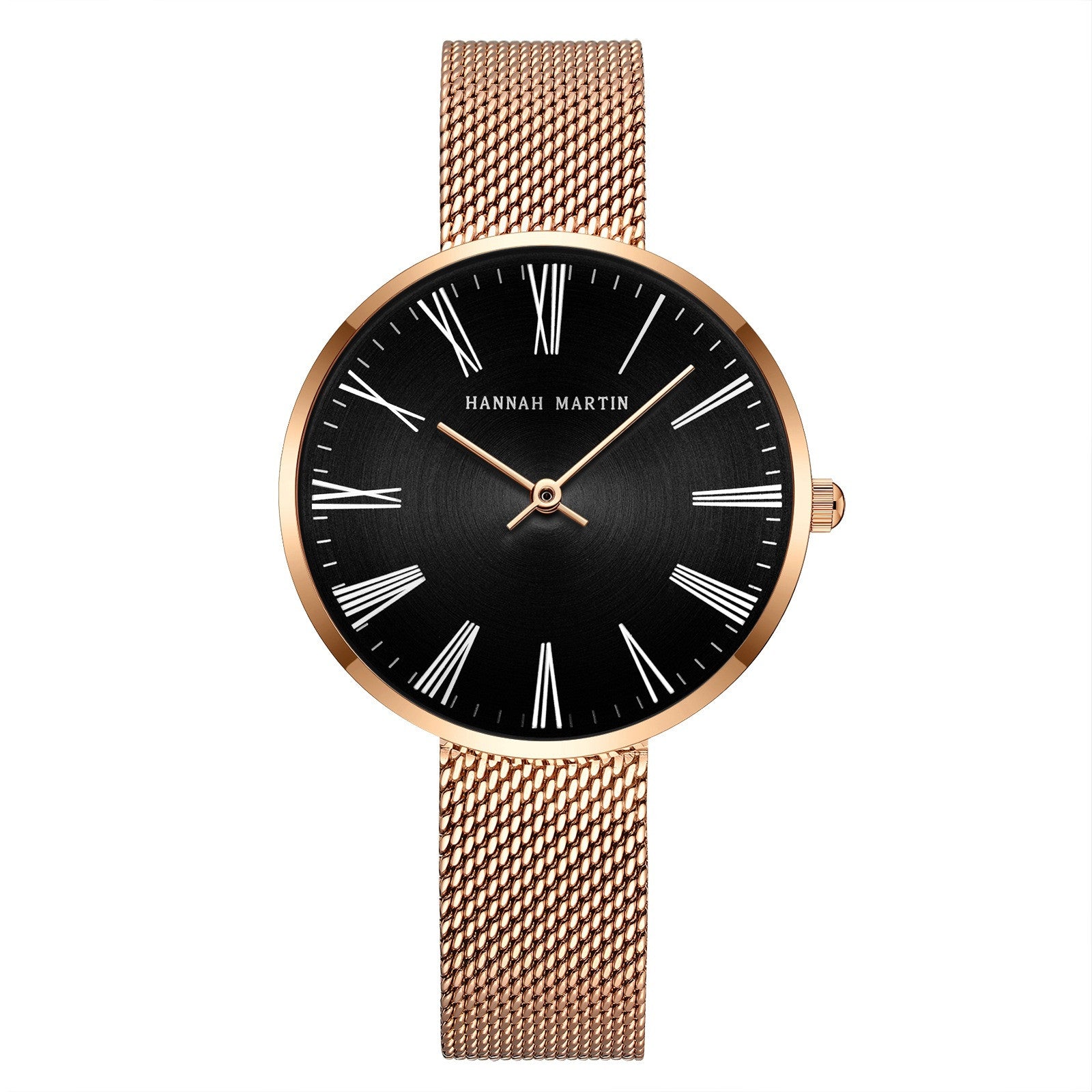 A stylish Simple Casual Watch for ladies featuring a stainless steel band and a sleek 34mm case, perfect for everyday wear.