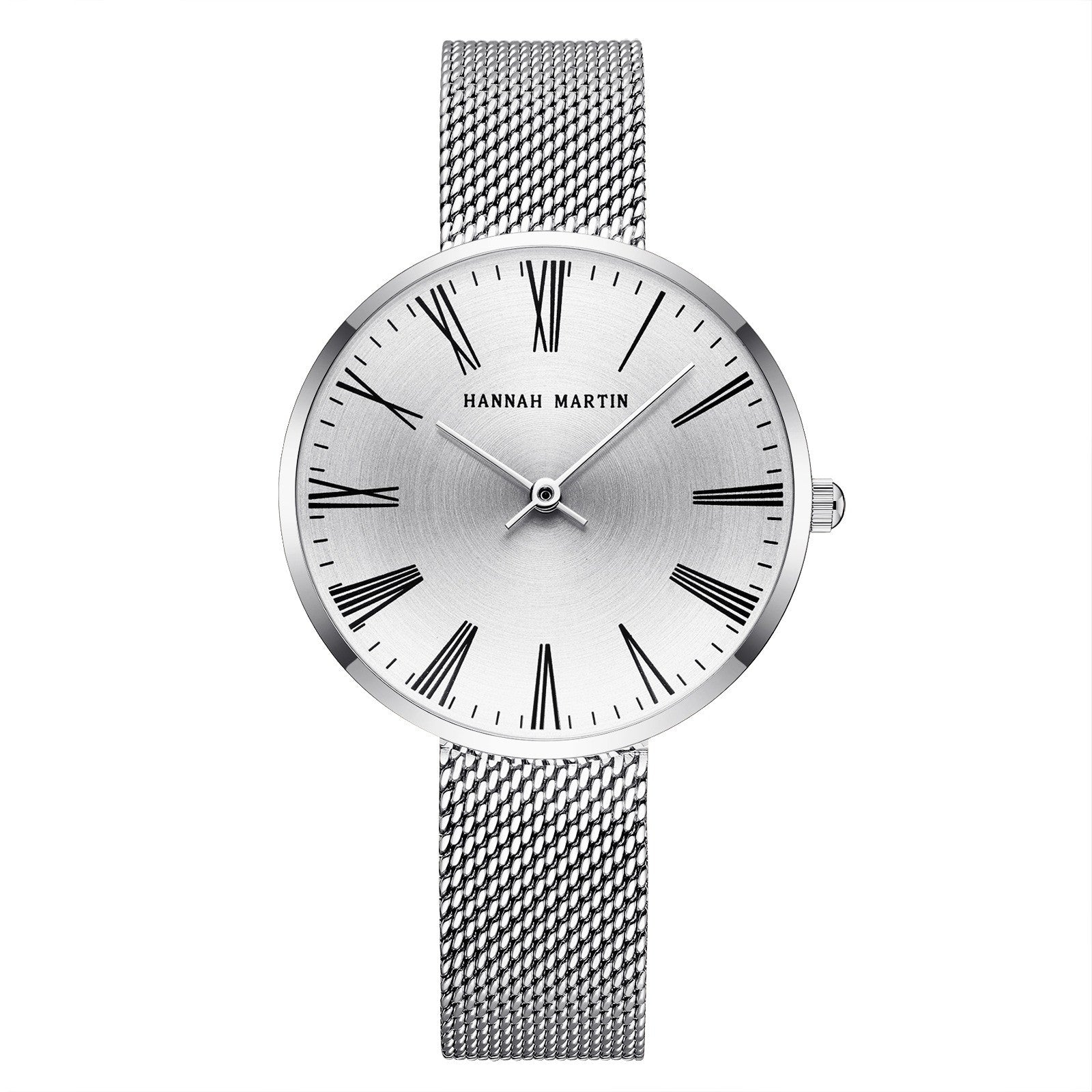 A stylish Simple Casual Watch for ladies featuring a stainless steel band and a sleek 34mm case, perfect for everyday wear.