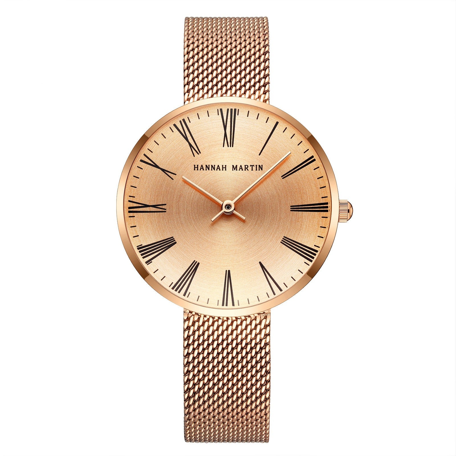 A stylish Simple Casual Watch for ladies featuring a stainless steel band and a sleek 34mm case, perfect for everyday wear.