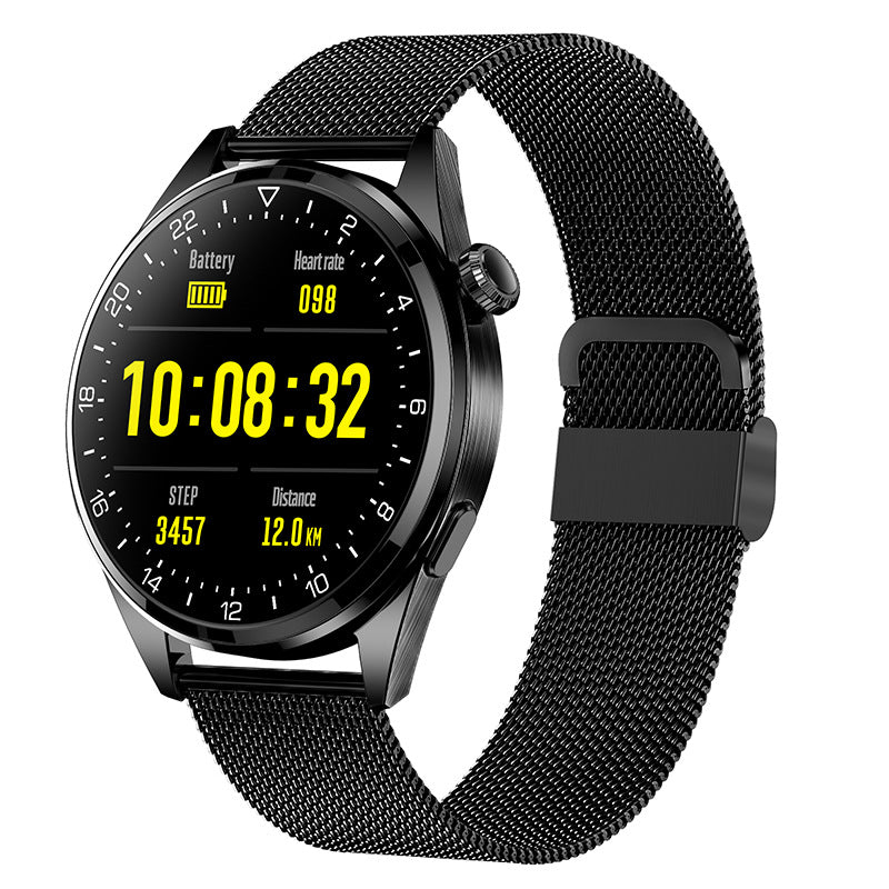 Smart Bracelet with Bluetooth call functionality, featuring a 1.3-inch touch screen and various health monitoring features.