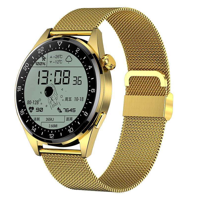 Smart Bracelet with Bluetooth call functionality, featuring a 1.3-inch touch screen and various health monitoring features.