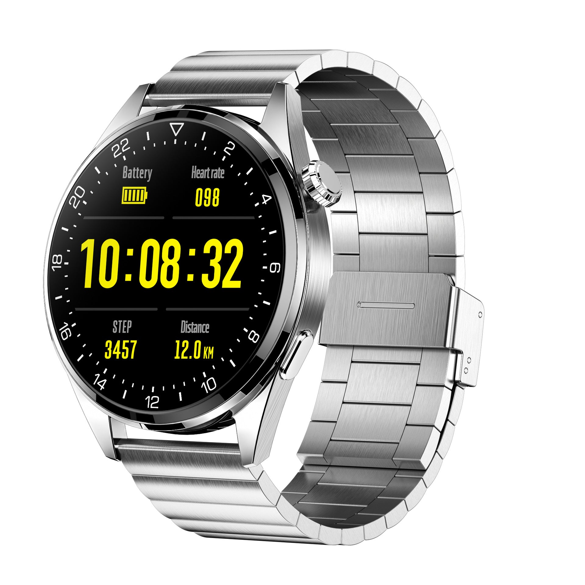 Smart Bracelet with Bluetooth call functionality, featuring a 1.3-inch touch screen and various health monitoring features.