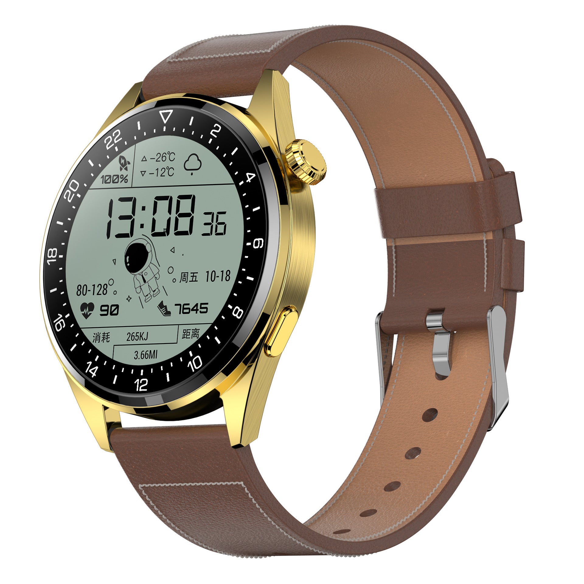 Smart Bracelet with Bluetooth call functionality, featuring a 1.3-inch touch screen and various health monitoring features.