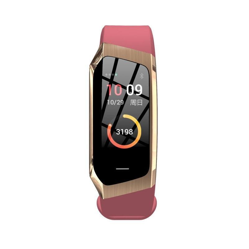 Smart Watch for Men and Women featuring a touch screen, heart rate monitor, and sports band design in various colors.