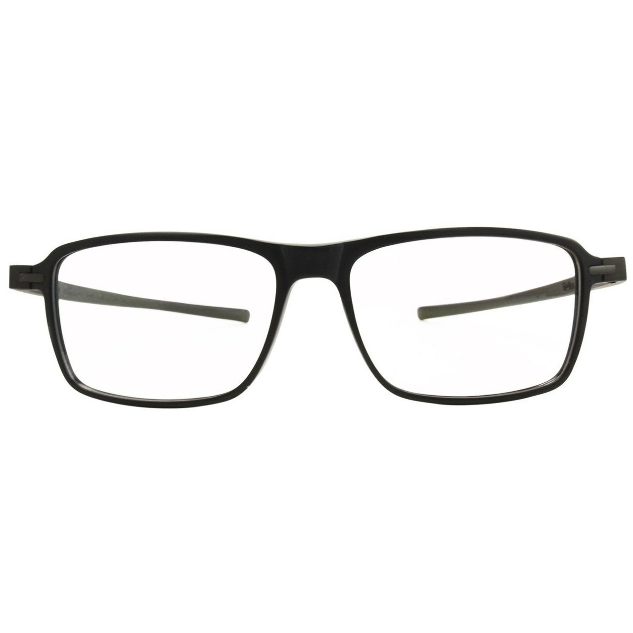 TAG Heuer 3952 Reflex 3 Rectangle Prescription Eyeglasses with black and tortoise brown color options, featuring rubber arms and a lightweight frame.