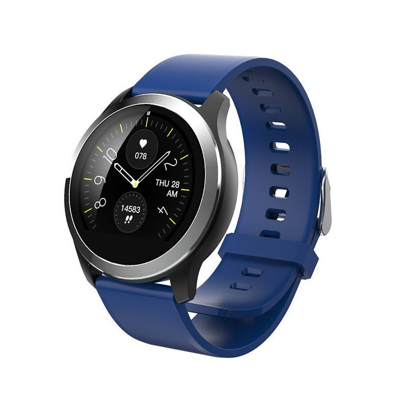 The Maverick Smart Watch featuring a sleek design, 1.22 inch IPS display, and advanced health tracking sensors.