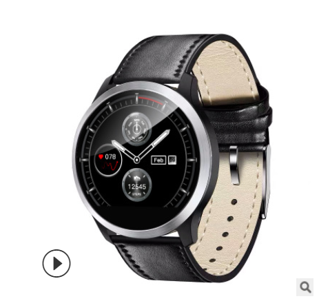 The Maverick Smart Watch featuring a sleek design, 1.22 inch IPS display, and advanced health tracking sensors.