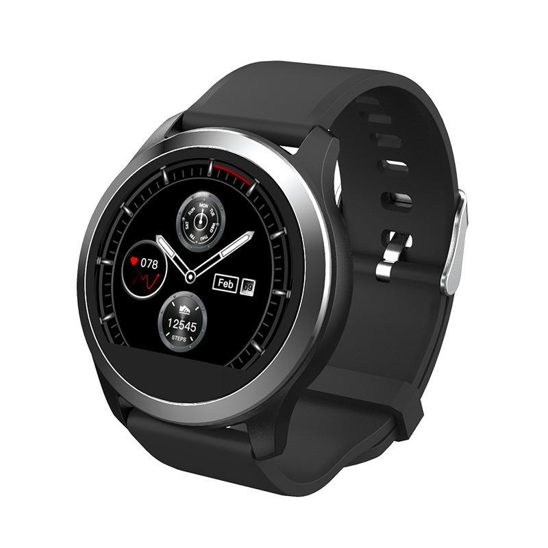 The Maverick Smart Watch featuring a sleek design, 1.22 inch IPS display, and advanced health tracking sensors.